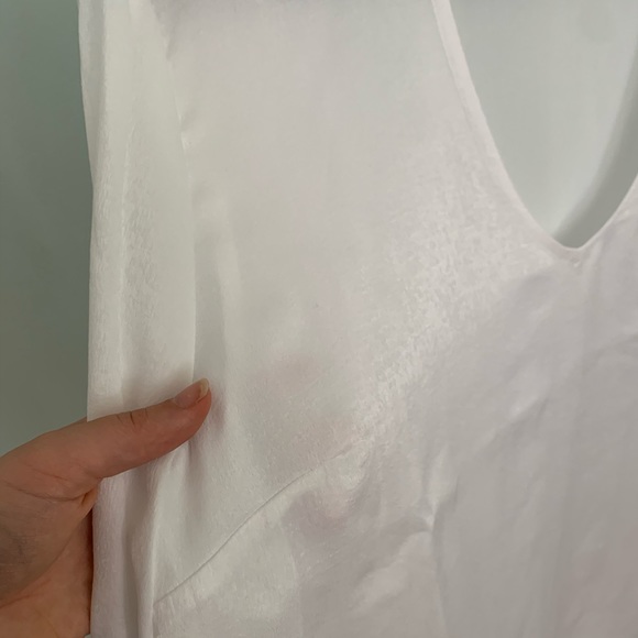 ModCloth White Long Sleeve Blouse - Picture 4 of 8